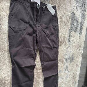 Women's Sneak Peek gray joggers midrise size L